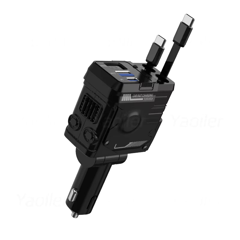 Cargador Para Carro 4 en 1 66W