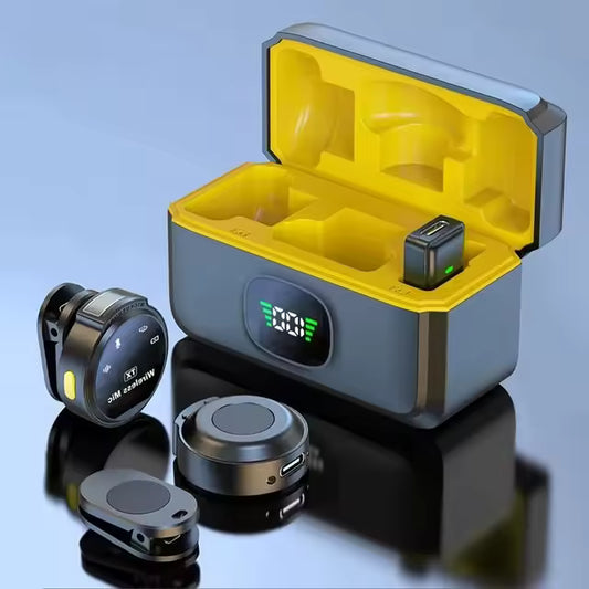 Micrófono Solapa Inalámbrico Sx21 Receptor Tipo C/lightning