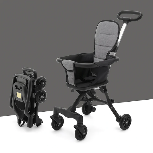 Cochecito de viaje compacto NomadFold™: ligero, plegable y listo para la aventura