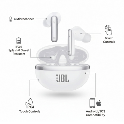 Auriculares JBL TWS Wave 380