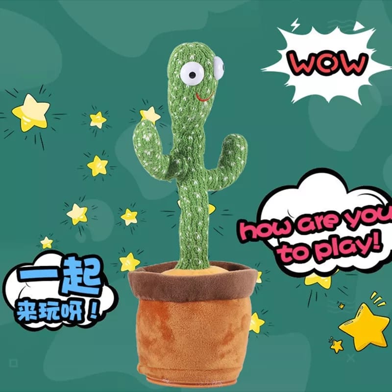 Juguete Cactus Bailarin Recargable + Envío Gratis 