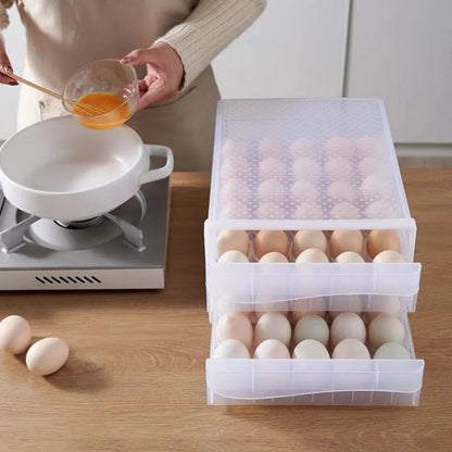 Organizador De Huevos De 2 Niveles X 60 puestos + envío gratis