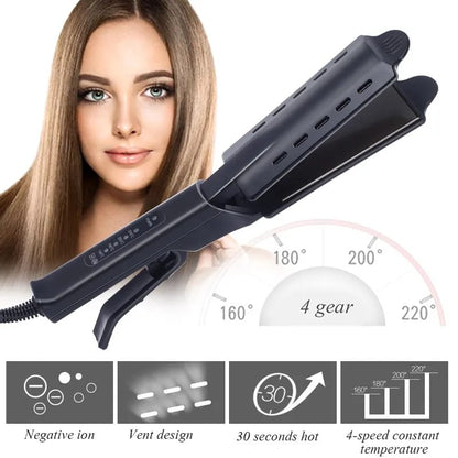 Plancha De Cabello Con Vapor Profesional
