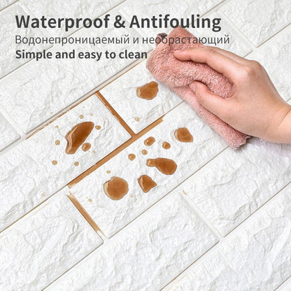 5 Adhesivos Con Diseño De Ladrillo Para Pared