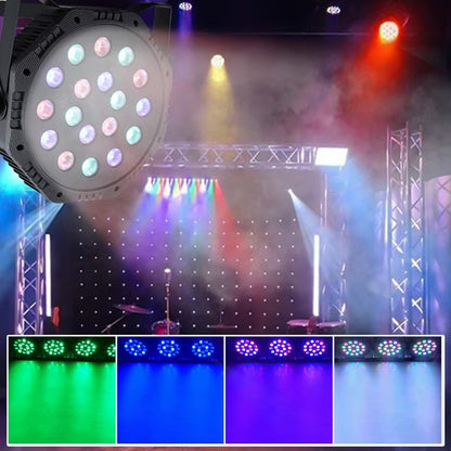 Luz De Escenario De 18 LED RGB 