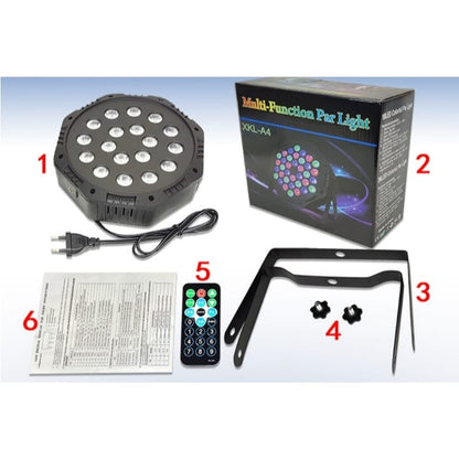 Luz De Escenario De 18 LED RGB 