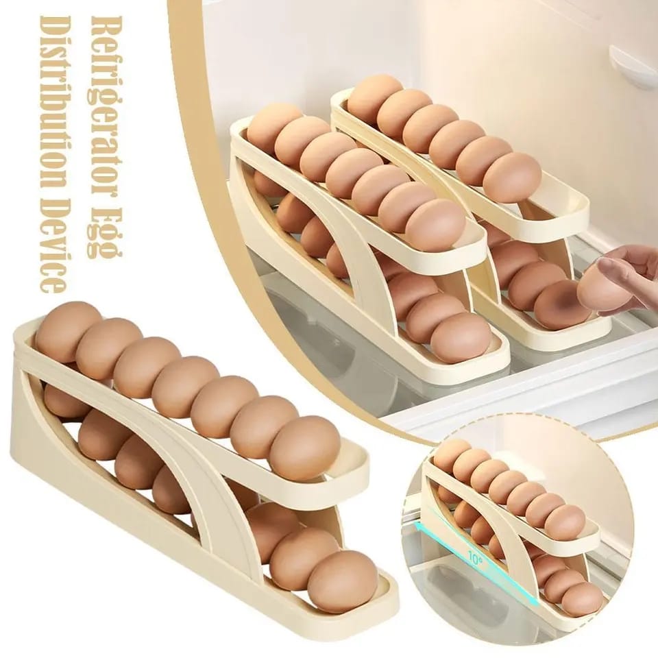 Soporte De Huevos Con Desplazamiento Automático + Envío Gratis 