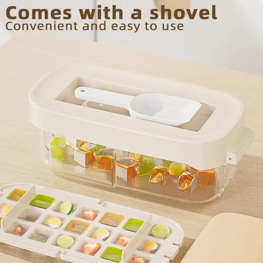 Bandeja De Hielo De 2 Niveles Con Tapa + Envío Gratis 