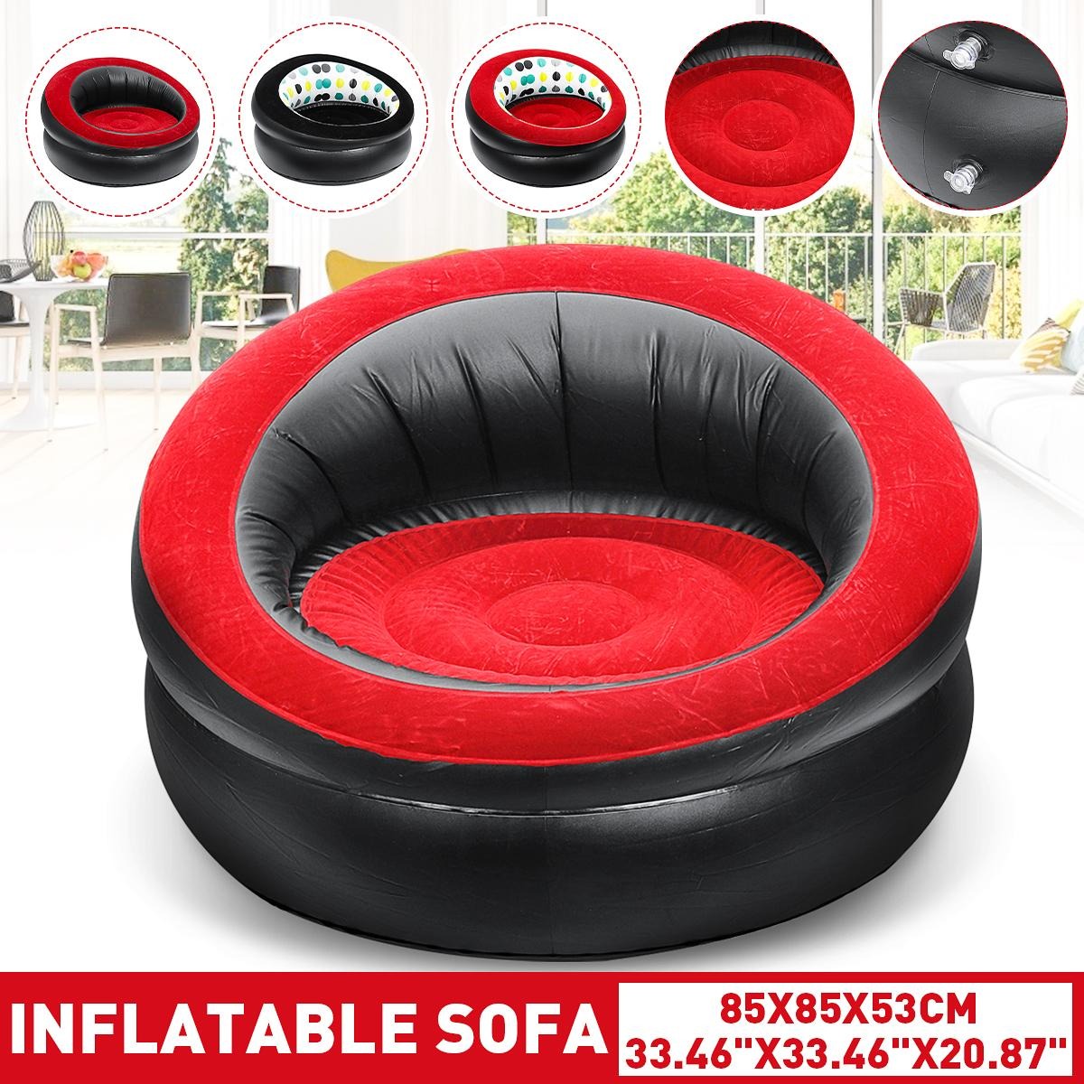 Sillon Puff Inflable Portatil + Envío Gratis 