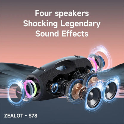 Parlante A Prueba De Agua ZEALOT S78