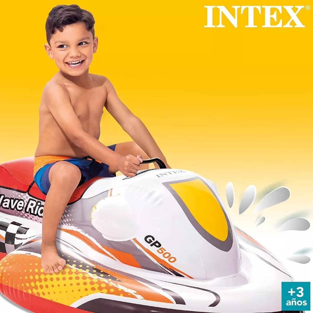Flotador Con Diseño De Moto Acuática Intex