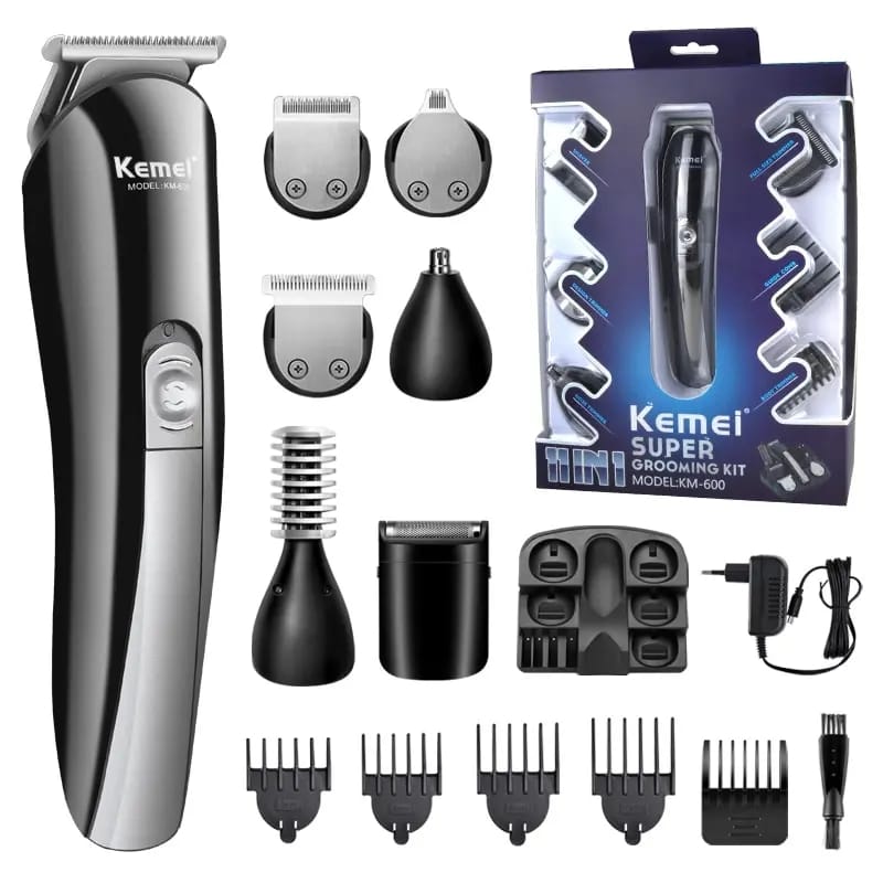Máquina de Afeitar Kemei 11 en 1 Inalámbrica + Envío Gratis