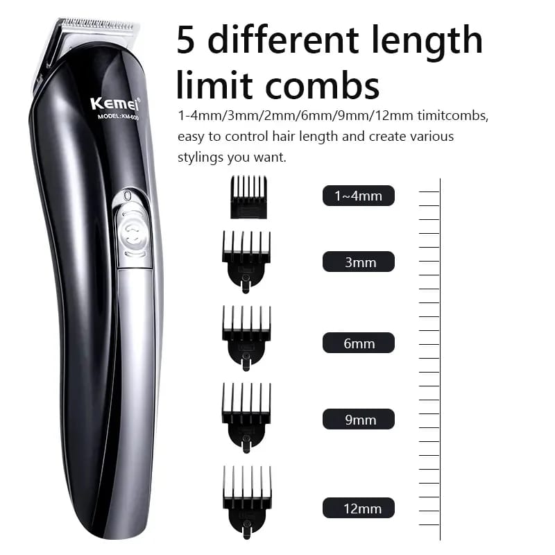 Máquina de Afeitar Kemei 11 en 1 Inalámbrica + Envío Gratis