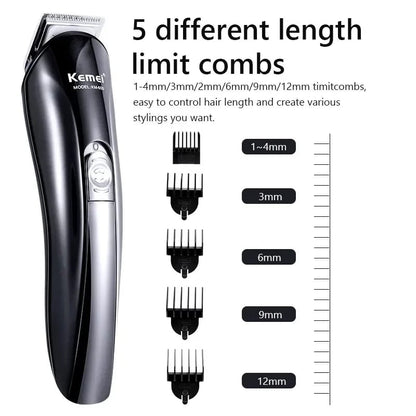 Máquina de Afeitar Kemei 11 en 1 Inalámbrica + Envío Gratis