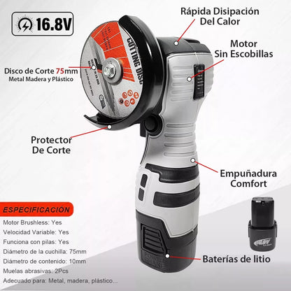 Pulidora portátil con estuche 