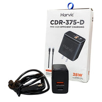 Cargador Harvic Tipo C De 38W