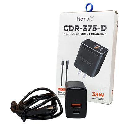 Cargador Harvic Tipo C De 38W