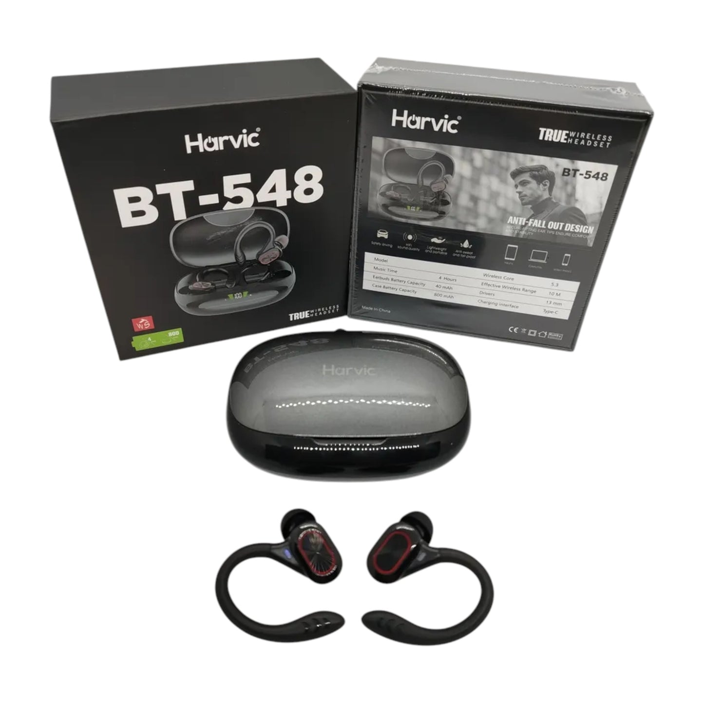 Audífonos Harvic BT-548 A Prueba De Salpicaduras