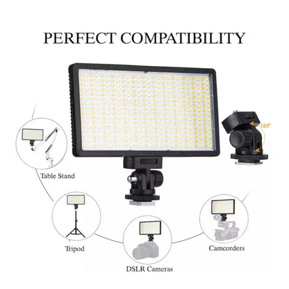 Panel De Luz Led Profesional Recargable Led-416