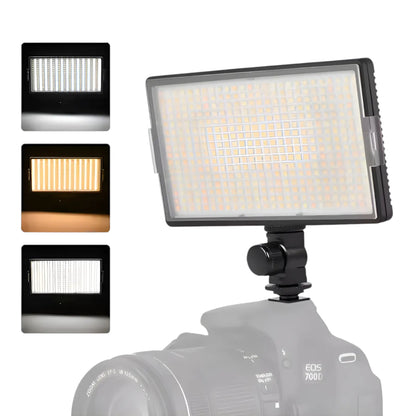 Panel De Luz Led Profesional Recargable Led-416
