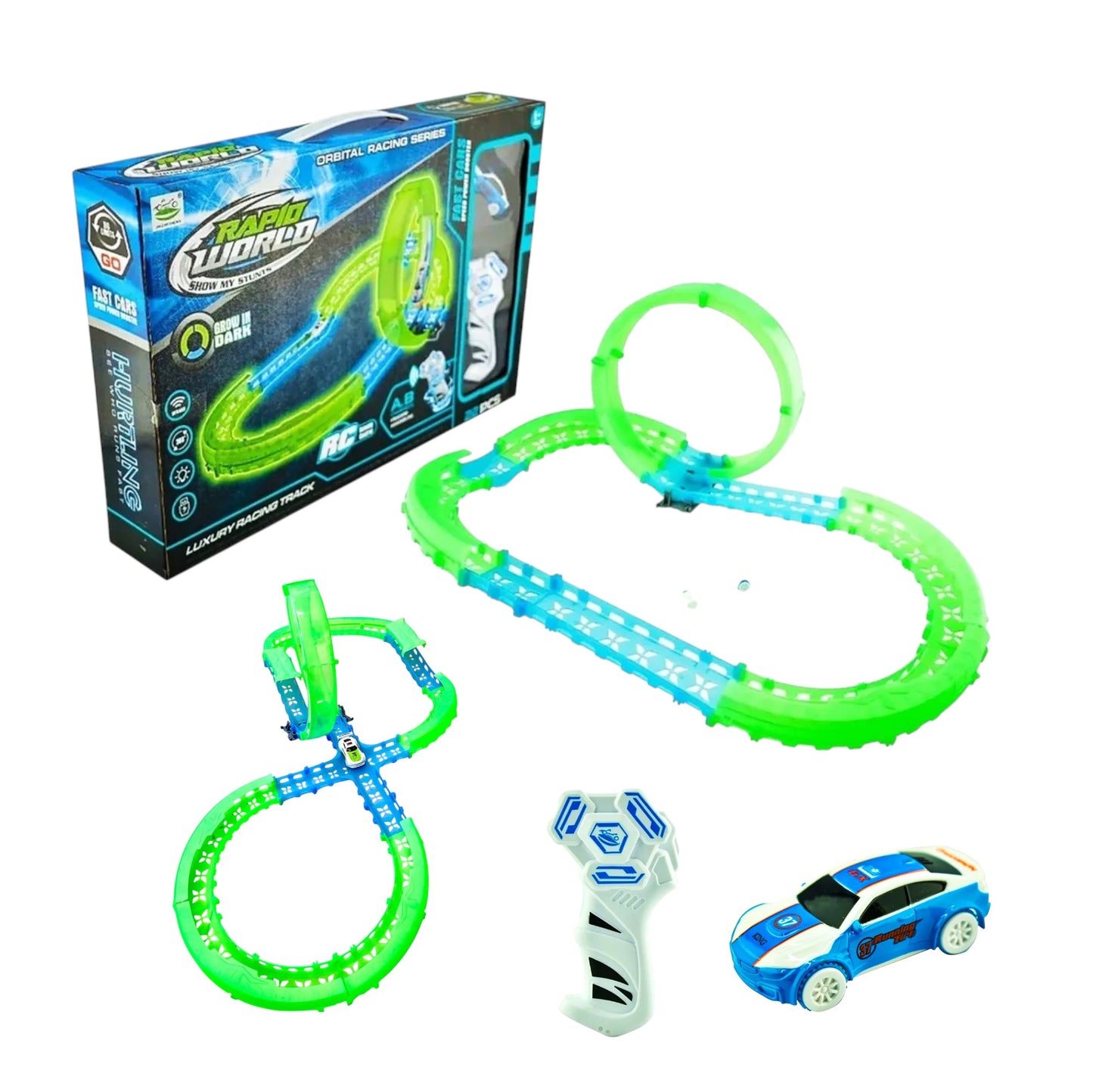 Pista De Carrera Neon 60x40