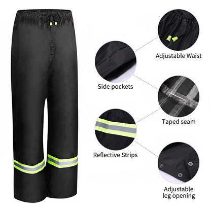 Traje Impermeable 2 Piezas Con Reflectivos