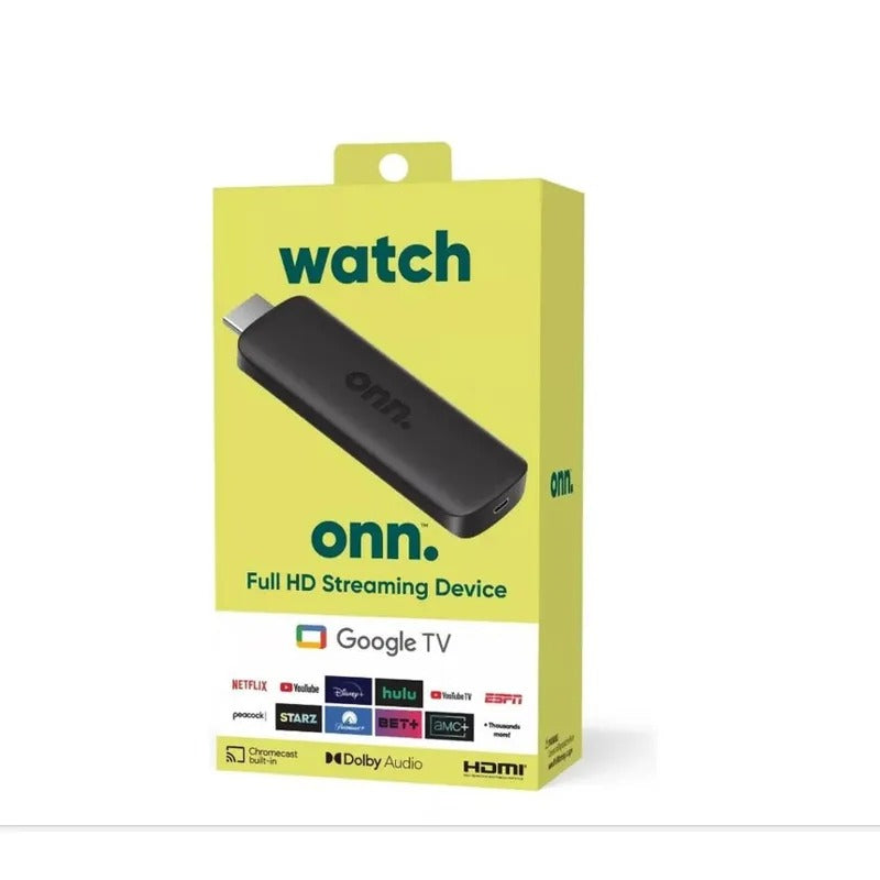 Convertidor SmartTv Stick Watch Onn Full HD