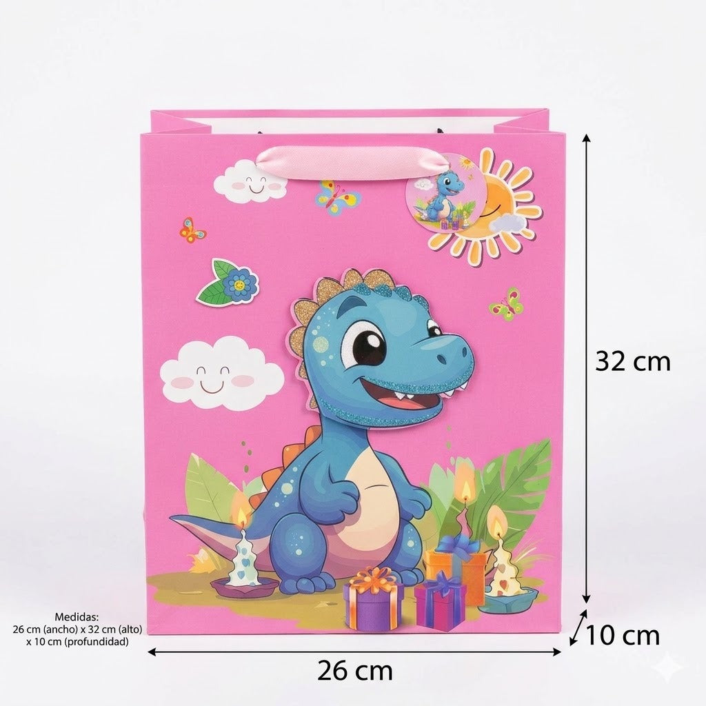 Bolsa de Regalo Mediana Para Niños (26 cm x 32 cm x 10 cm)