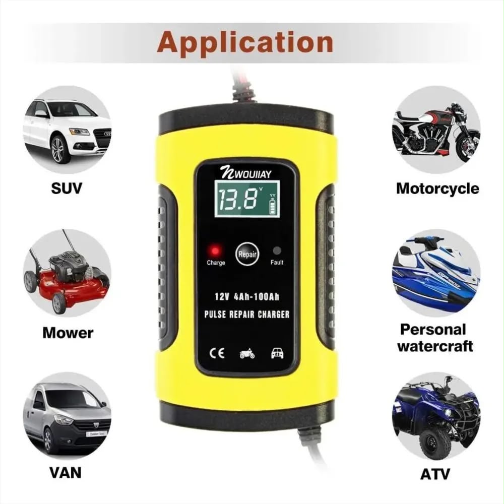 Cargador de Batería para Carro - Moto