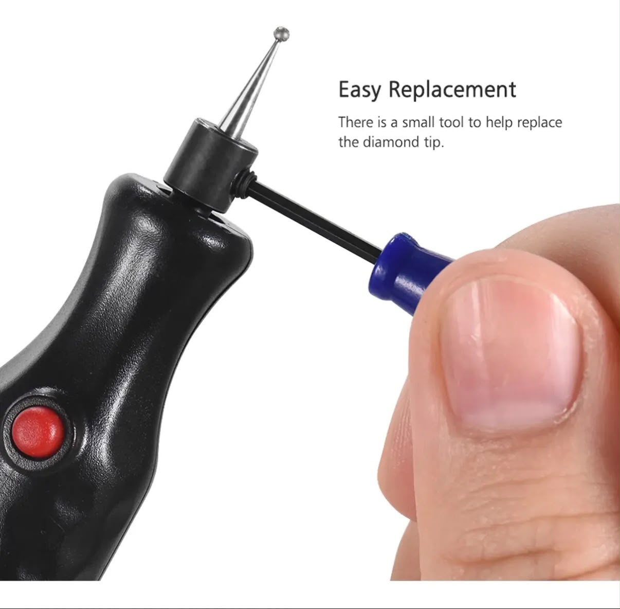Mini Bolígrafo Eléctrico De Micrograbado Inalámbrico