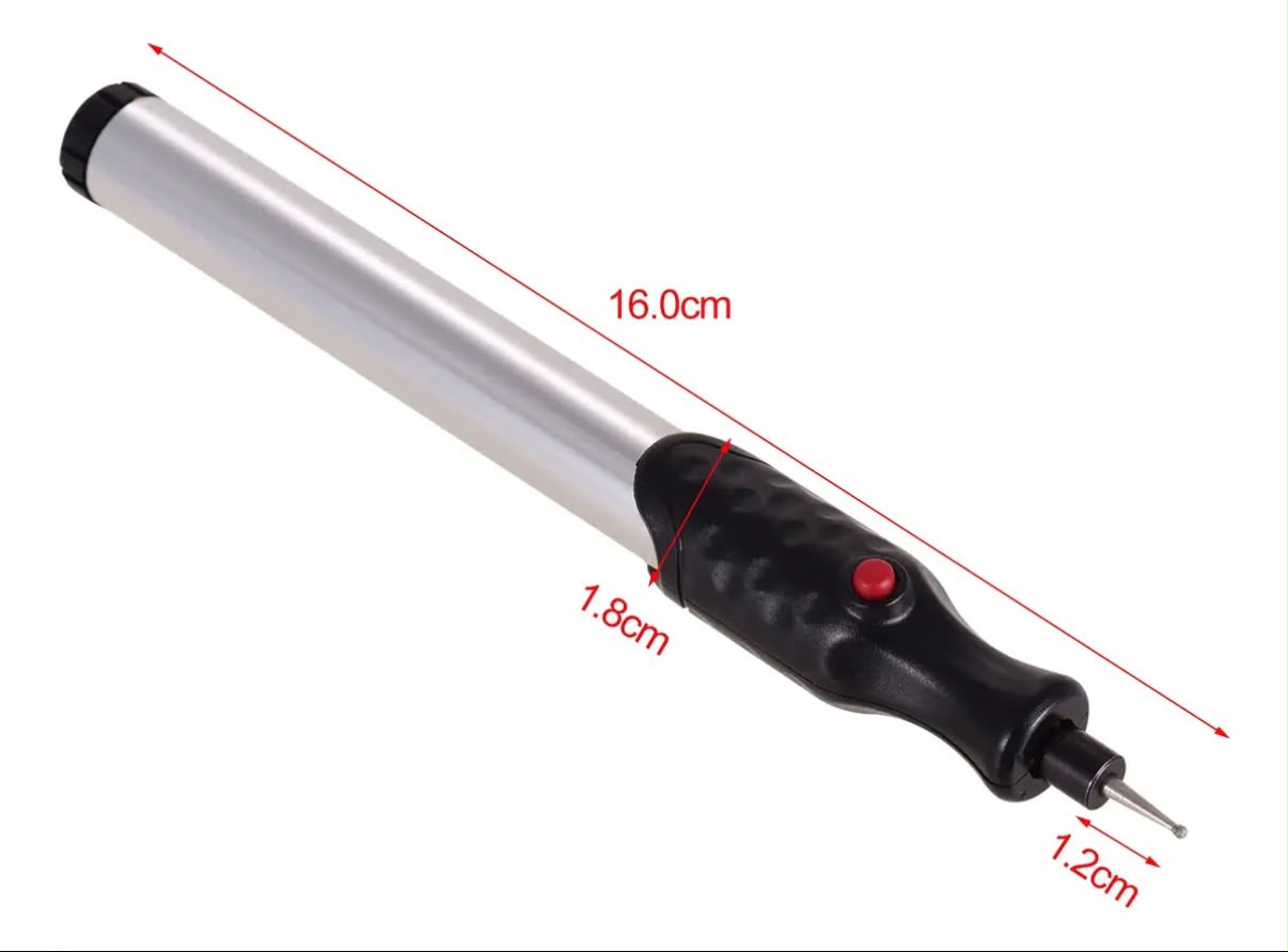 Mini Bolígrafo Eléctrico De Micrograbado Inalámbrico