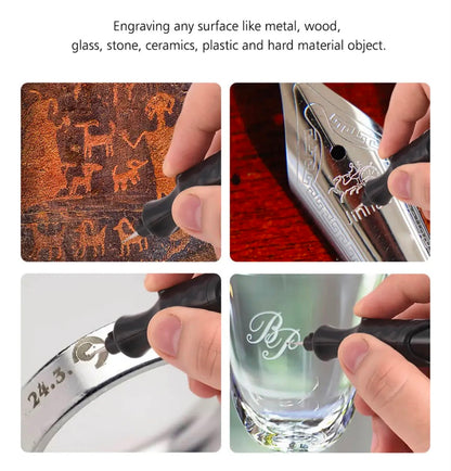 Mini Bolígrafo Eléctrico De Micrograbado Inalámbrico