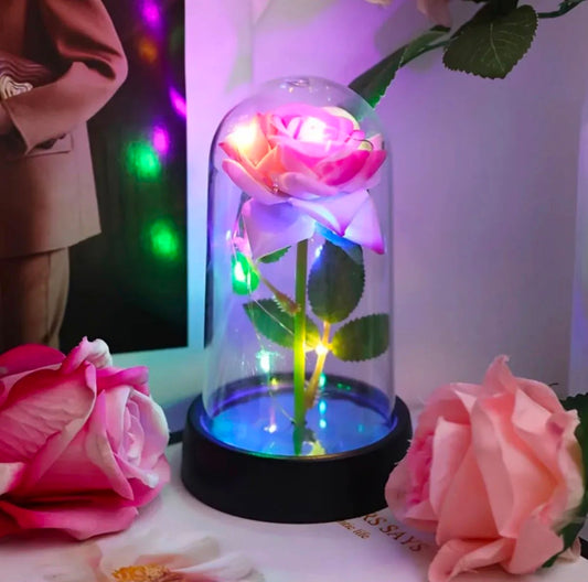 Cápsula De Flor Con Luz LED