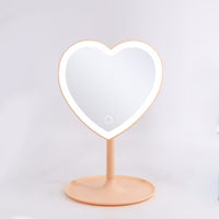 Espejo De Corazón Con Luz