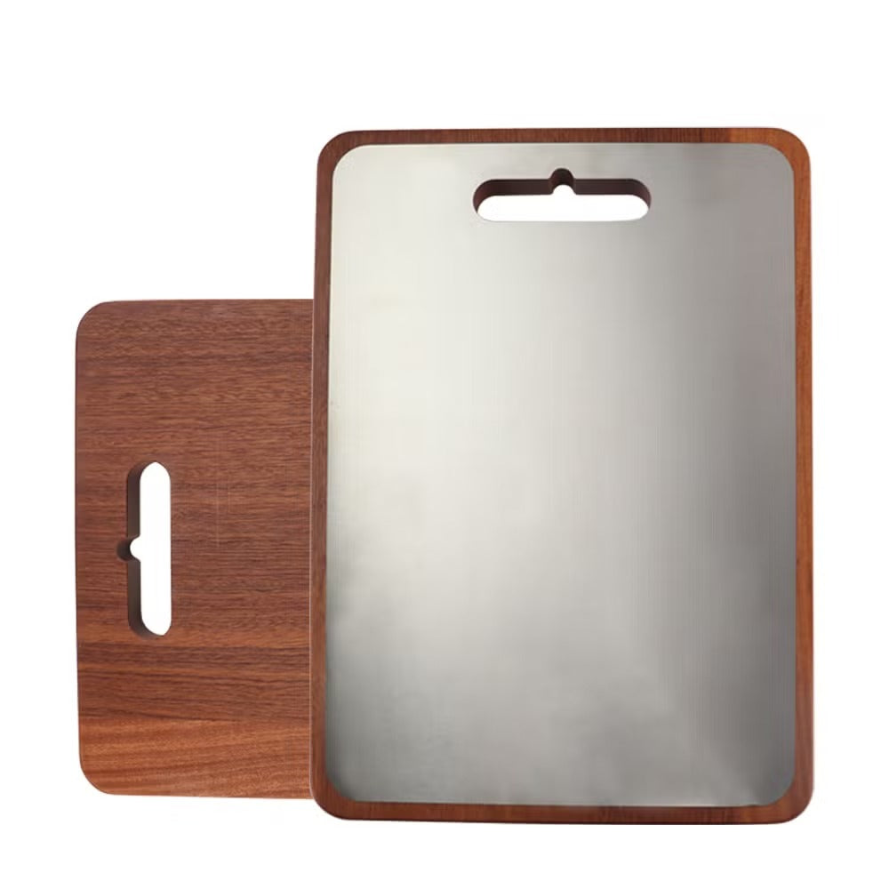 Tabla De Picar En Madera y Aluminio