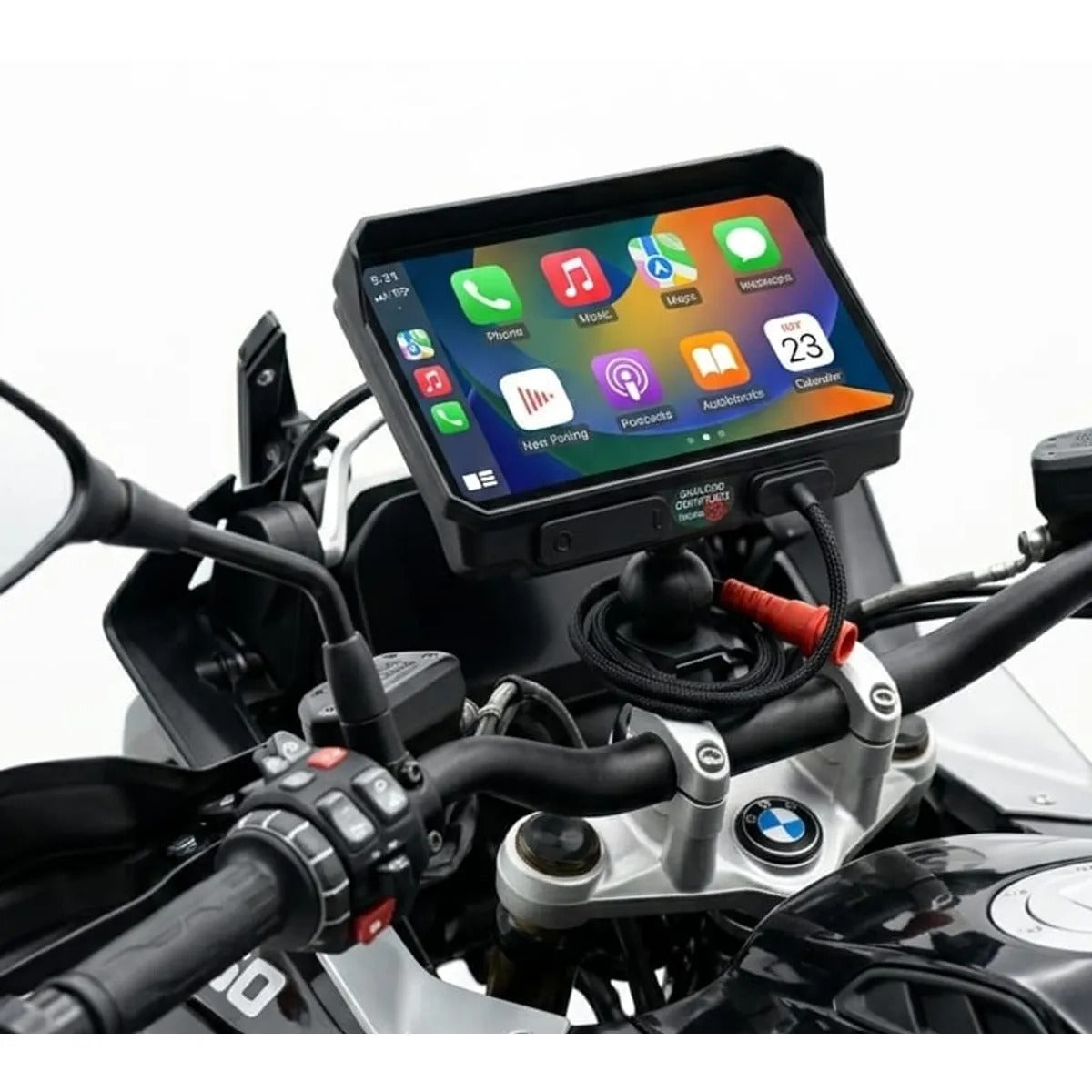 Pantalla Táctil Para Moto Android Auto y Carplay M550