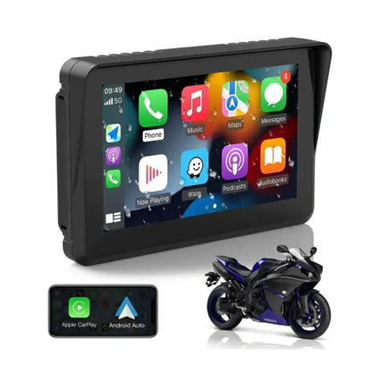 Pantalla Táctil Para Moto Android Auto y Carplay M550