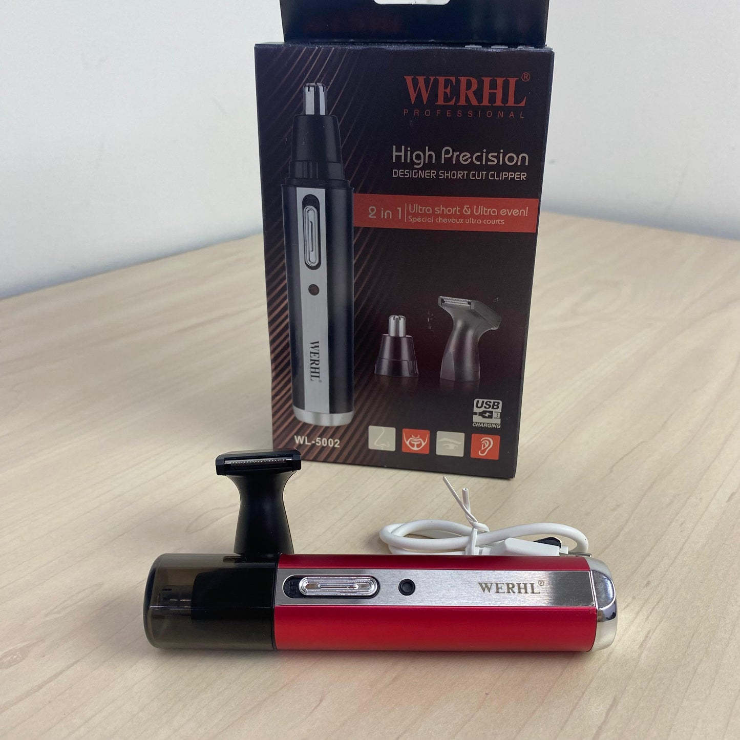 Depilador De Nariz 2 en 1 Recargable WL-5002 + Envío Gratis 
