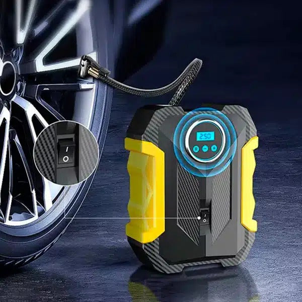 Compresor De Aire Digital Para Auto + Envío Gratis 