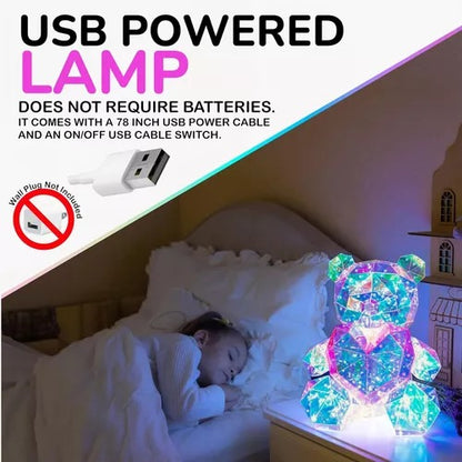 Oso con luz LED USB + Envío Gratis 
