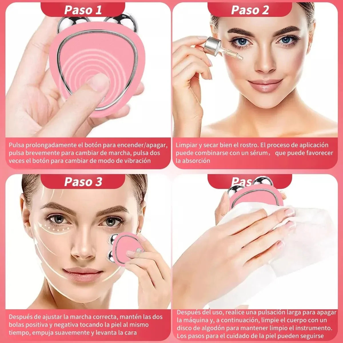 Masajeador Facial De Radiofrecuencia