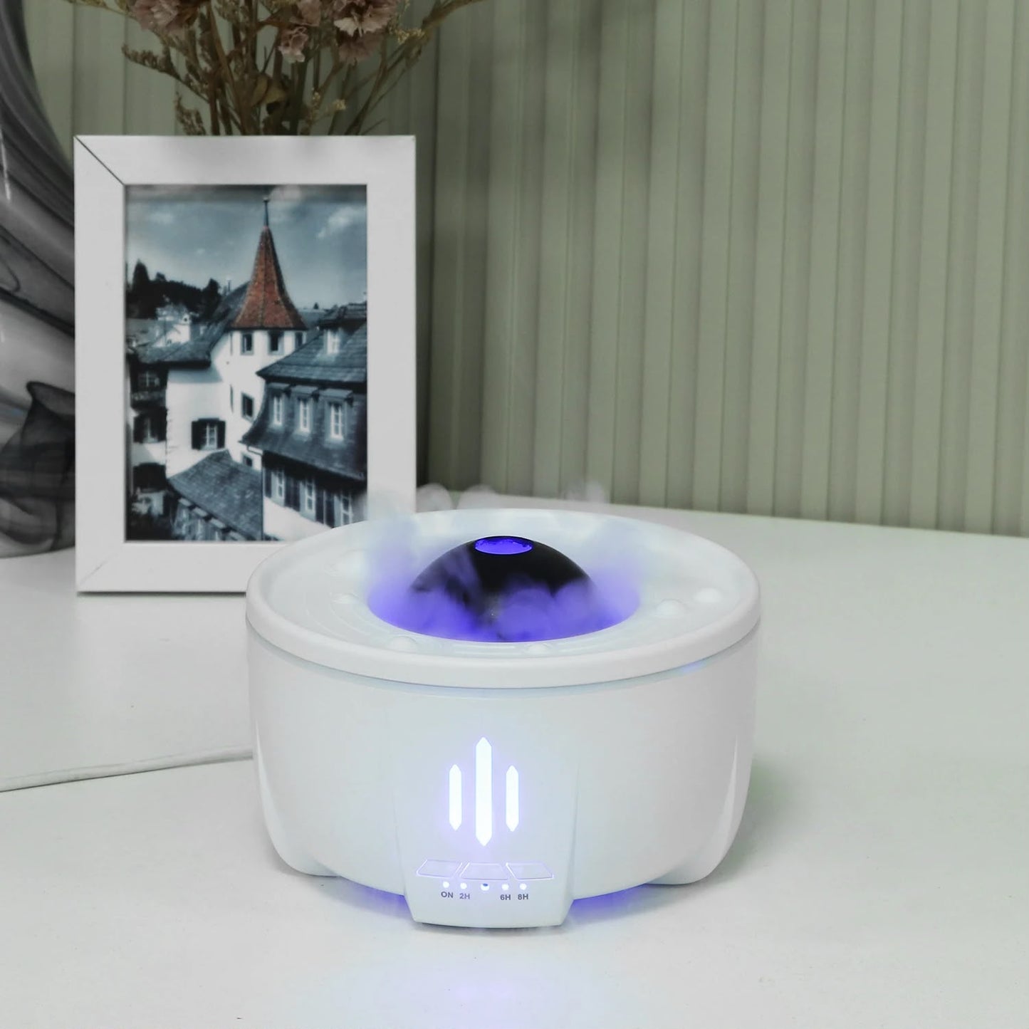 Difusor Humidificador De Aromas, Aceites Esenciales