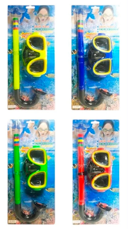 Set Buceo Snorkel Y Máscara Para Niños