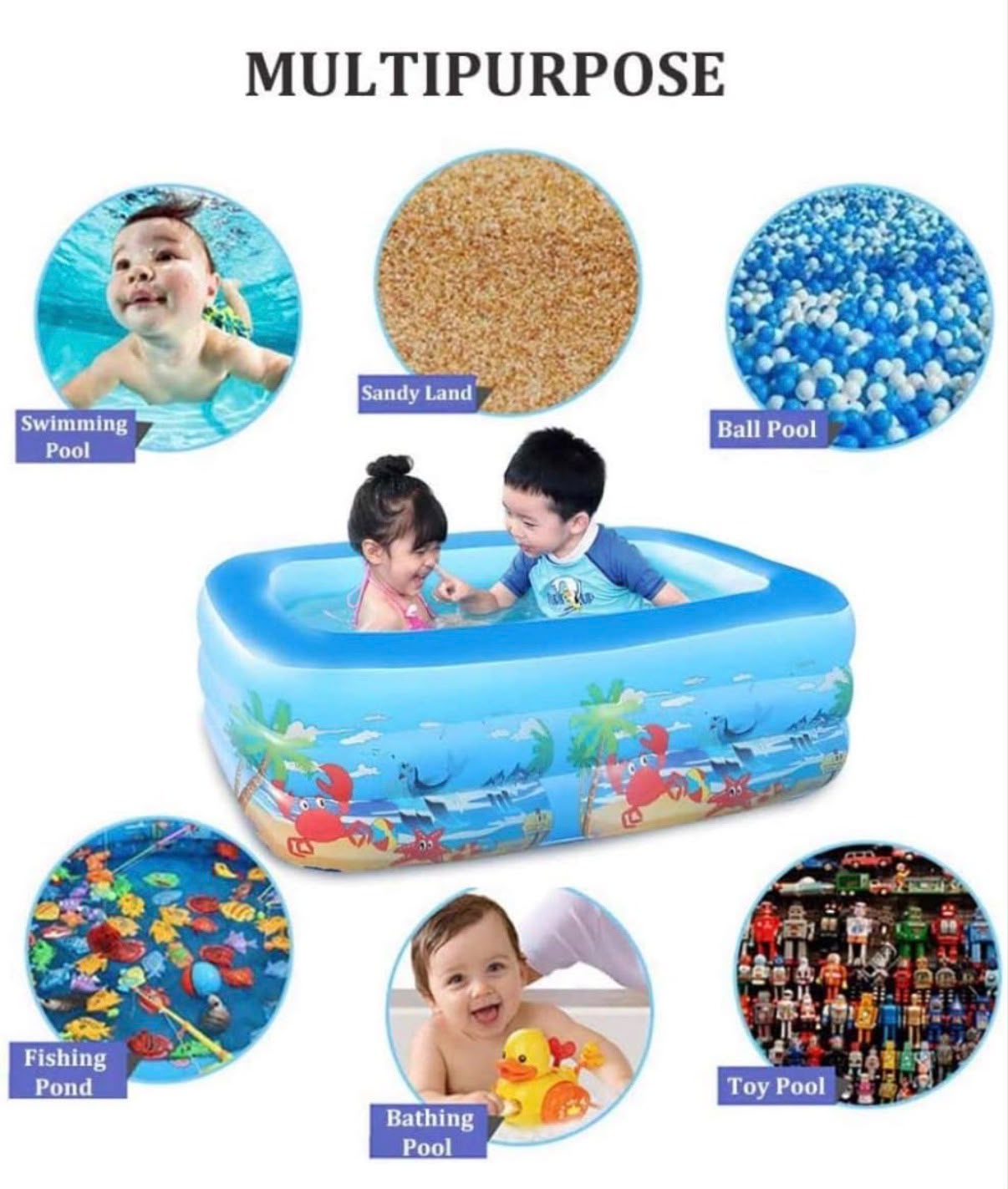 Piscina Inflable 3 Metros
