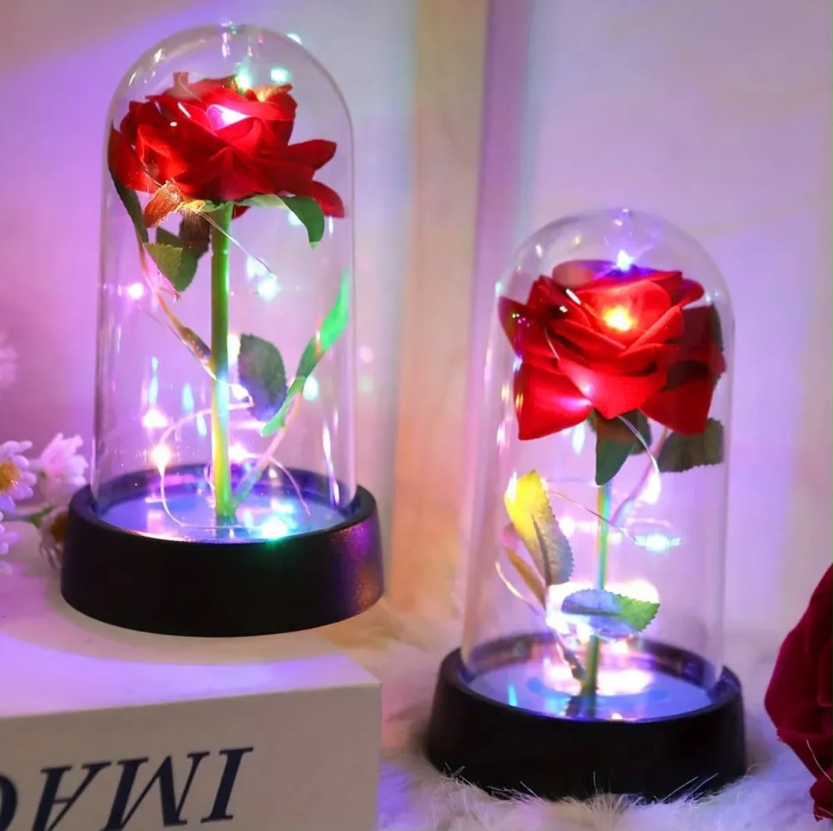 Cápsula De Flor Con Luz LED