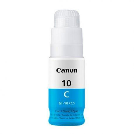 Botella de tinta original Canon GI-10 cian