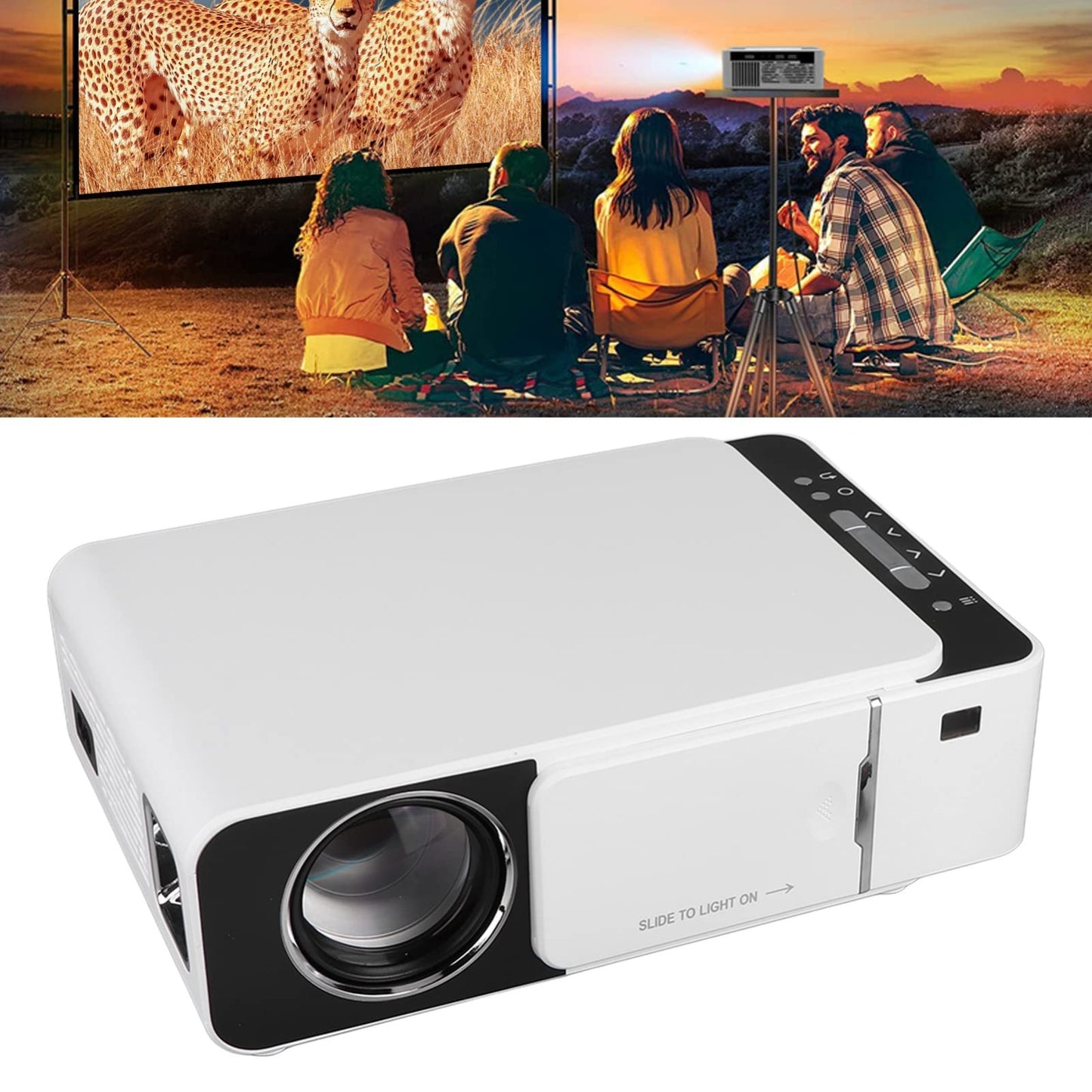 Mini Proyector De Video 04 -  7500 Lumenes Led