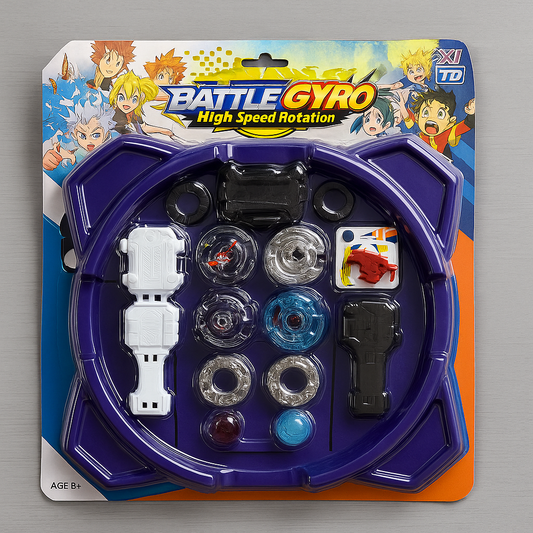 Trompo Lanzador Beyblade De Batalla