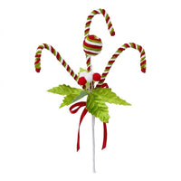 Varilla Decorativa Navideña (Dulces y Bastones)