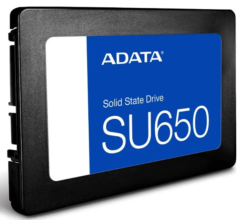 SSD ADATA SU650 256GB SATA 2.5 vista en perspectiva